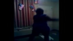 Shy dancing to the spanking sounds at Tampa Tanners